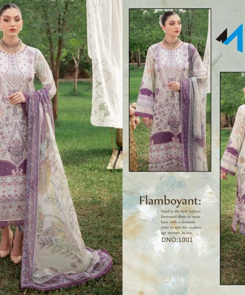 Mahira vol 1 Wholesale Cotton Dress Material