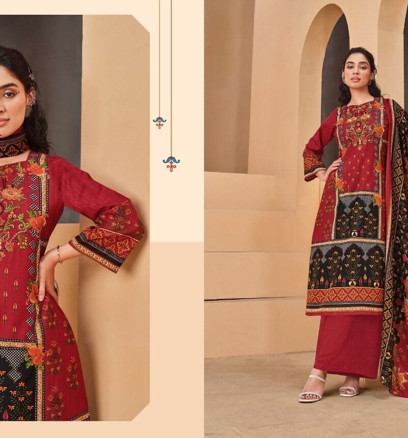 Mareena Vol 8 Romani Wholesale Cotton Dress Material
