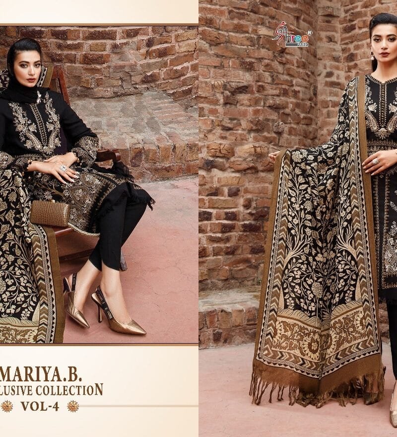 Maria B Exclusive Collection Vol 4 Shree Fab Pakistani Salwar Suits
