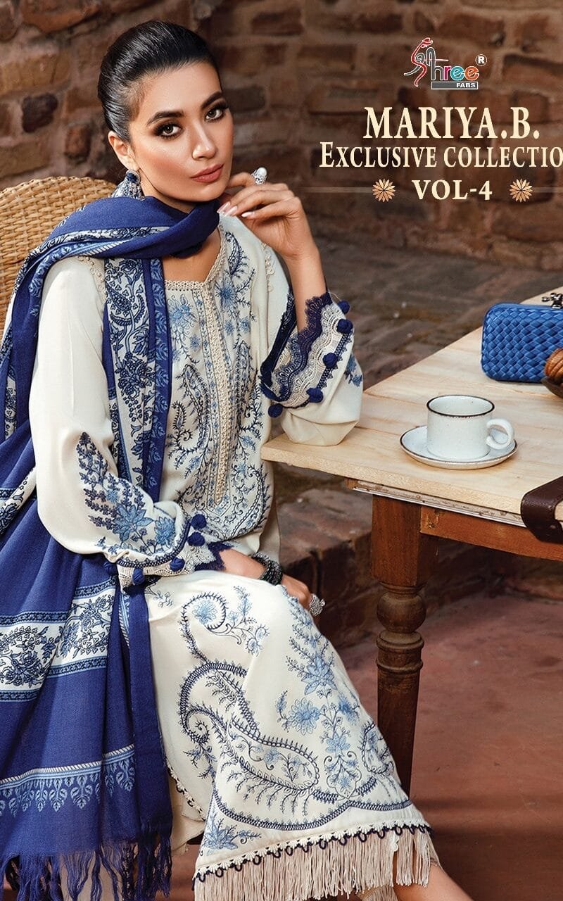 Maria B Exclusive Collection Vol 4 Shree Fab Pakistani Salwar Suits
