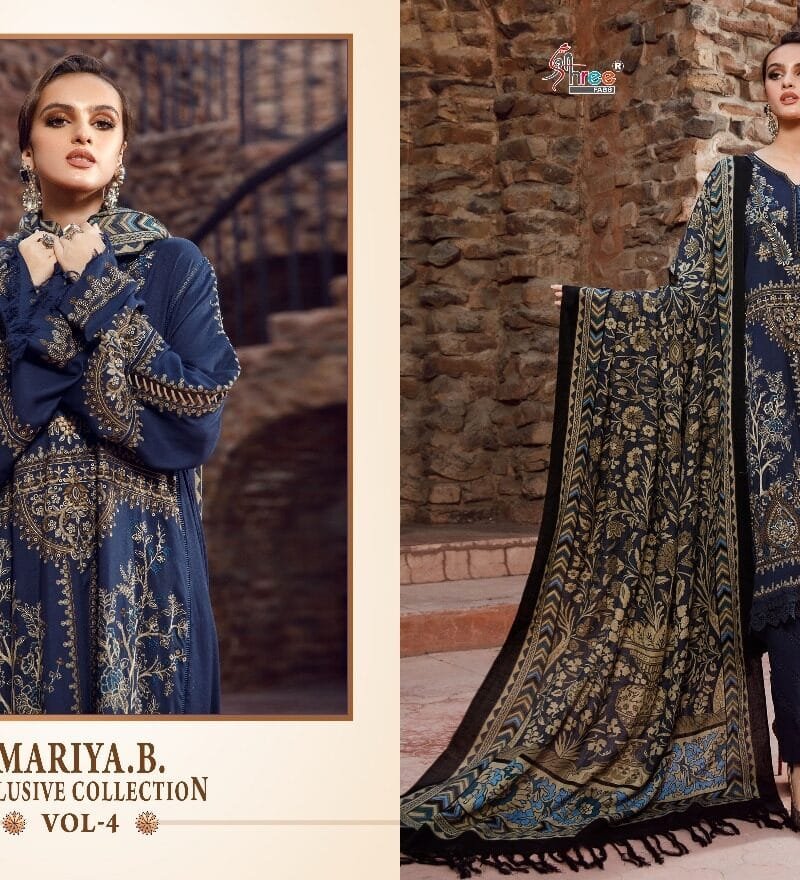 Maria B Exclusive Collection Vol 4 Shree Fab Pakistani Salwar Suits