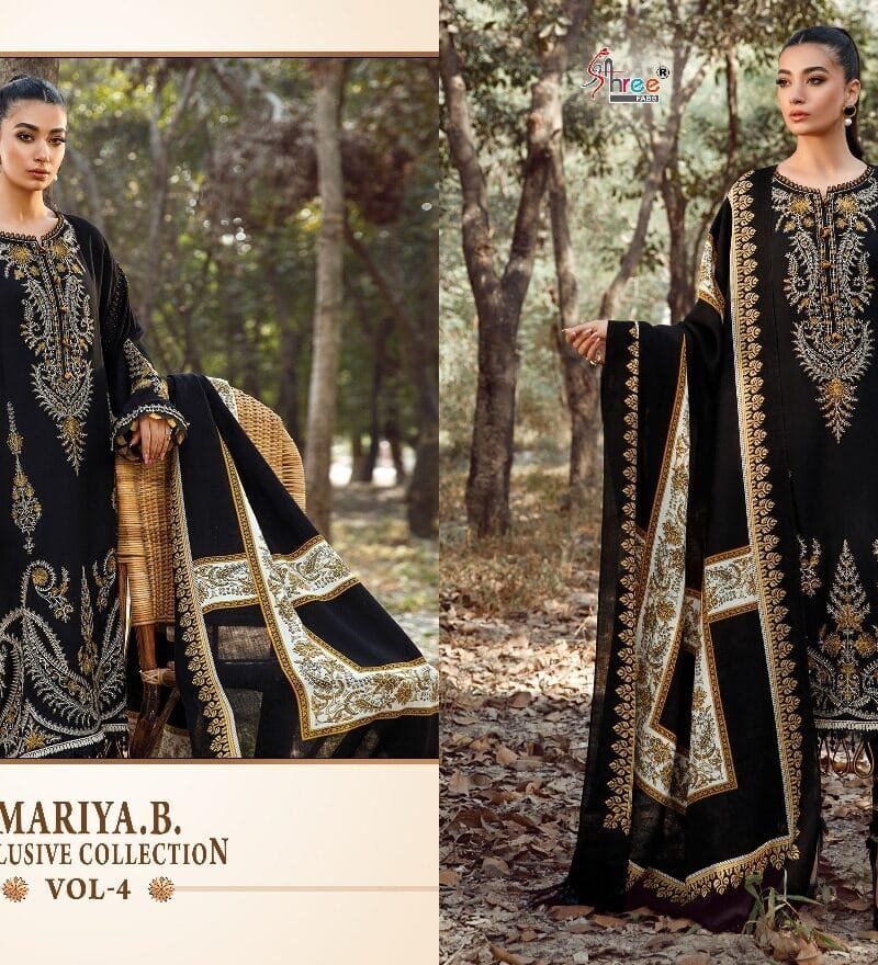 Maria B Exclusive Collection Vol 4 Shree Fab Pakistani Salwar Suits