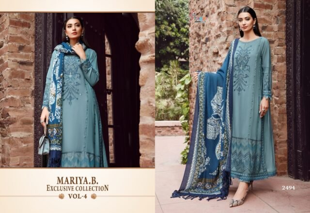Maria B Exclusive Collection Vol 4 Shree Fab Pakistani Salwar Suits