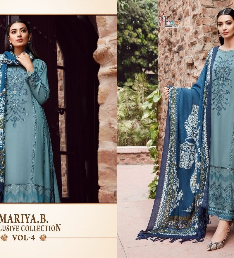 Maria B Exclusive Collection Vol 4 Shree Fab Pakistani Salwar Suits