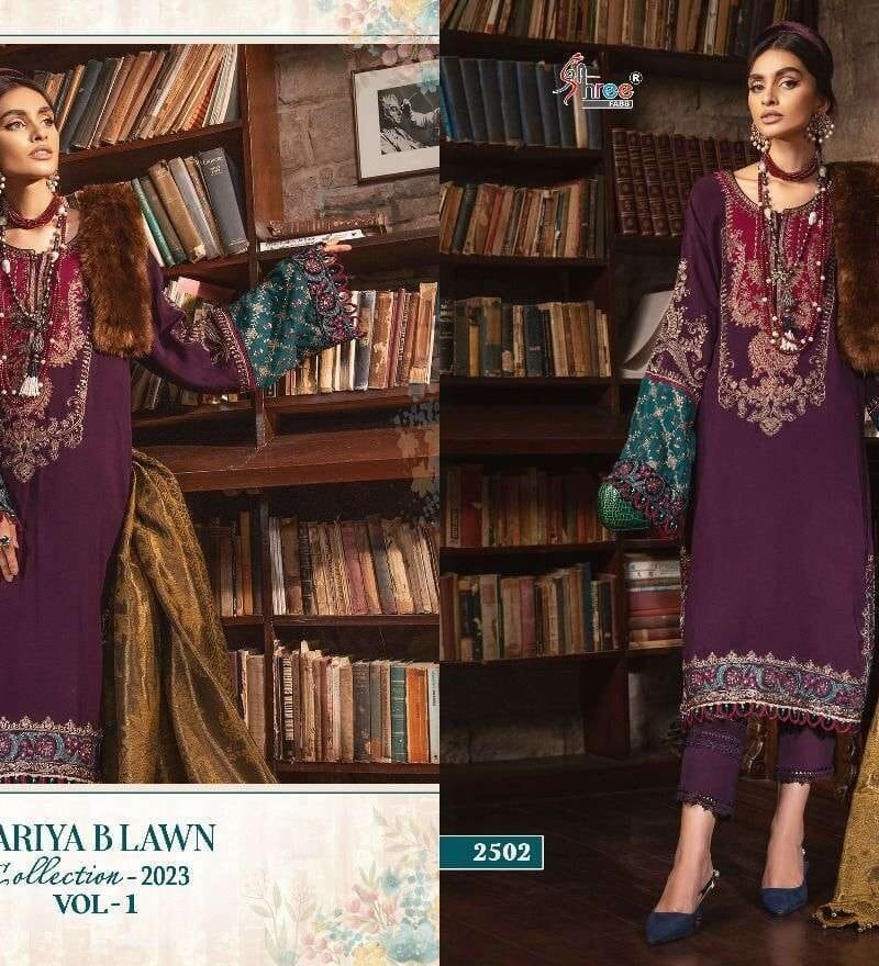 Mariab Lawn Collection 2023 Vol 1 Shree Fab Pakistani Salwar Suits