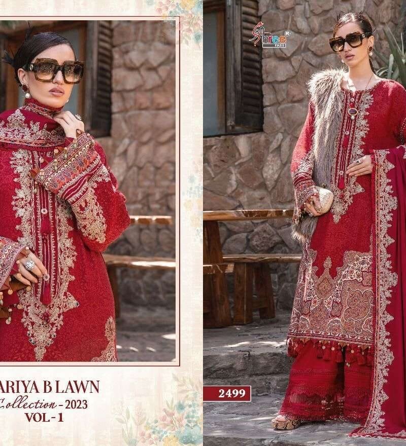 Mariab Lawn Collection 2023 Vol 1 Shree Fab Pakistani Salwar Suits