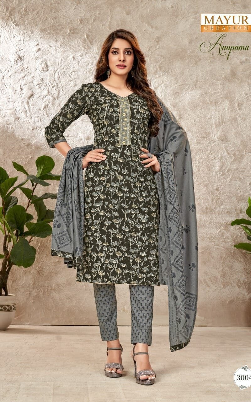 Mayur Anupama Vol 3 Wholesale Cotton Dress Material