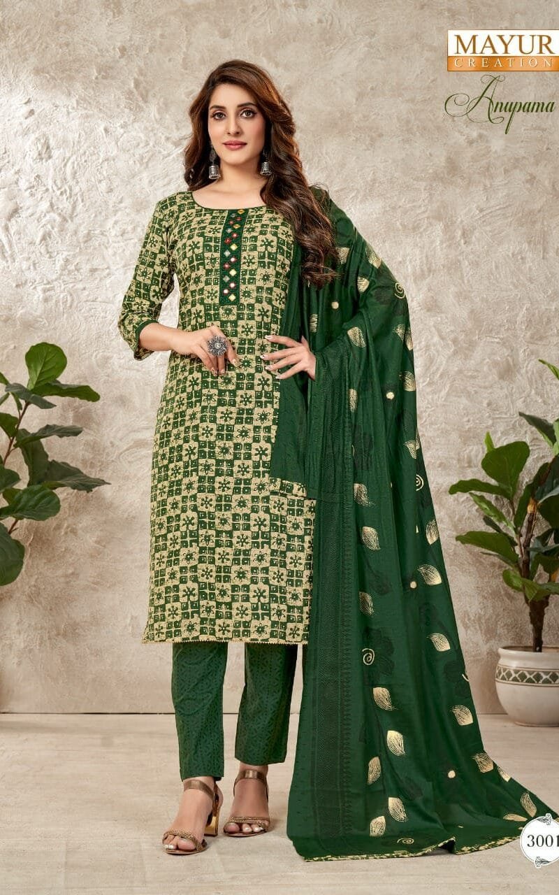 Mayur Anupama Vol 3 Wholesale Cotton Dress Material