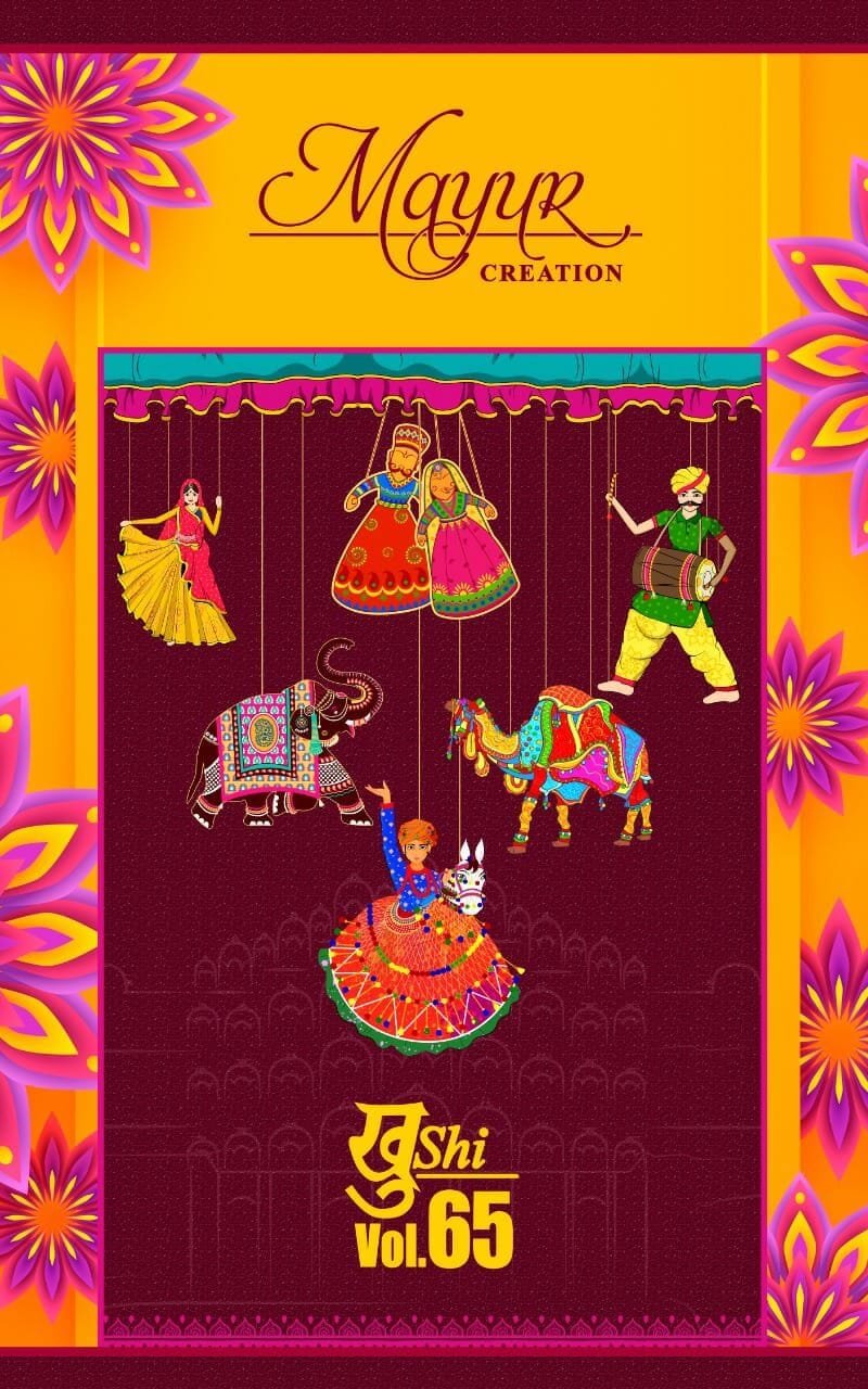 Mayur Khushi Vol 65 Wholesale Cotton Dress Material