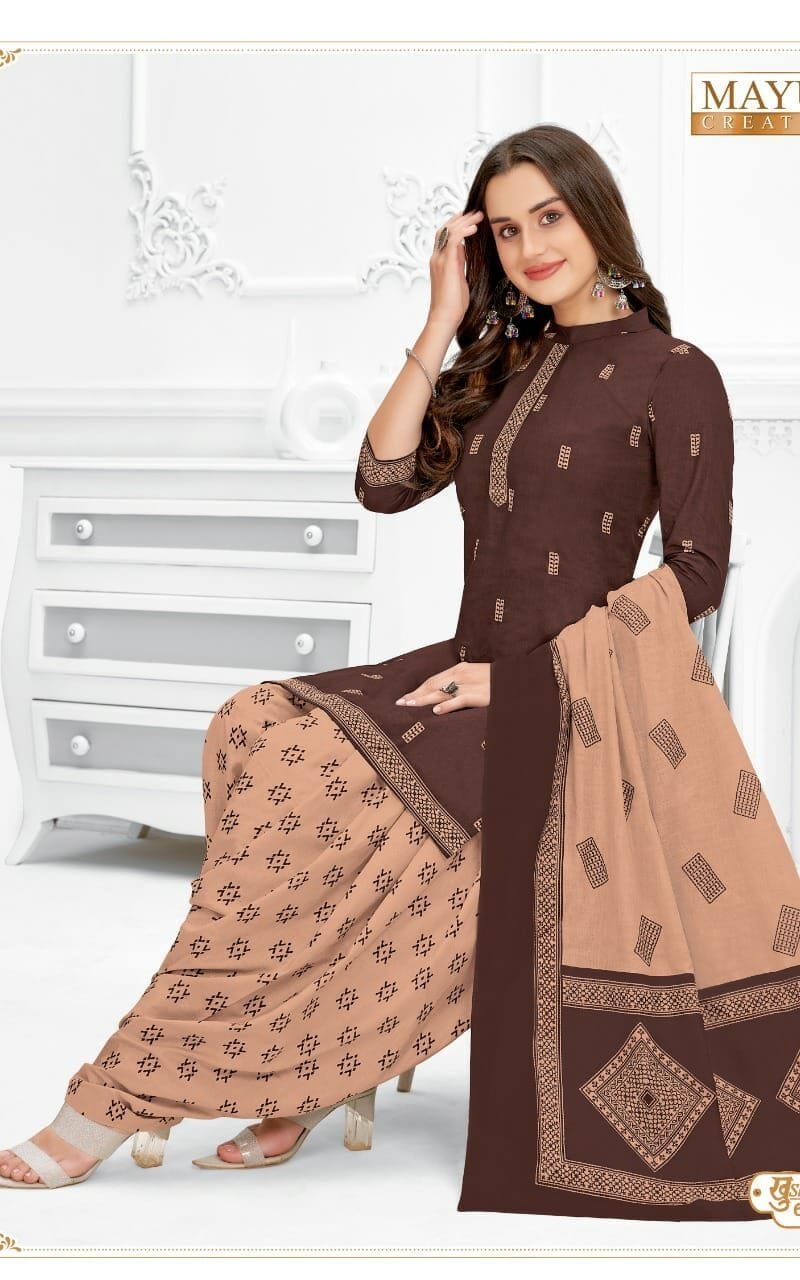 Mayur Khushi Vol 65 Wholesale Cotton Dress Material