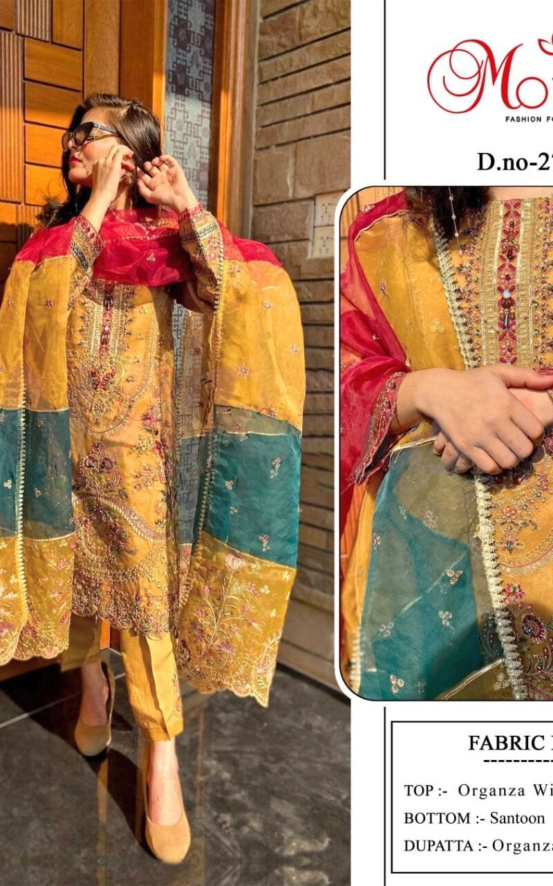 Motifz D No 278 Abcd Pakistani Salwar Suits