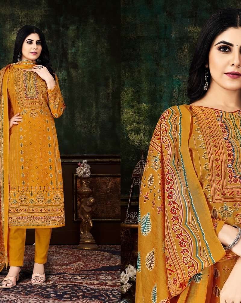 Naveli Kunal Wholesale Cotton Dress Material