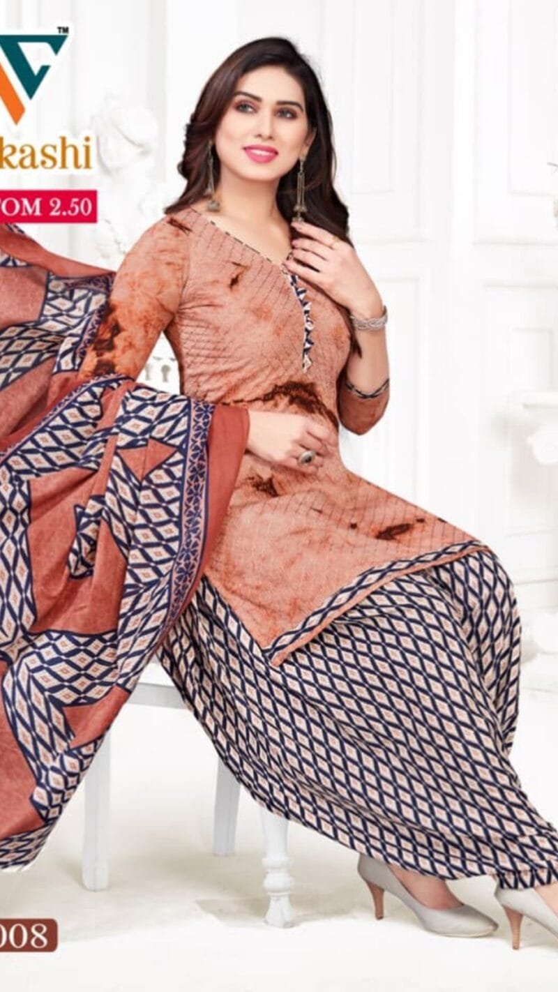 Nikkashi Vol 3 Vandana Wholesale Cotton Dress Material