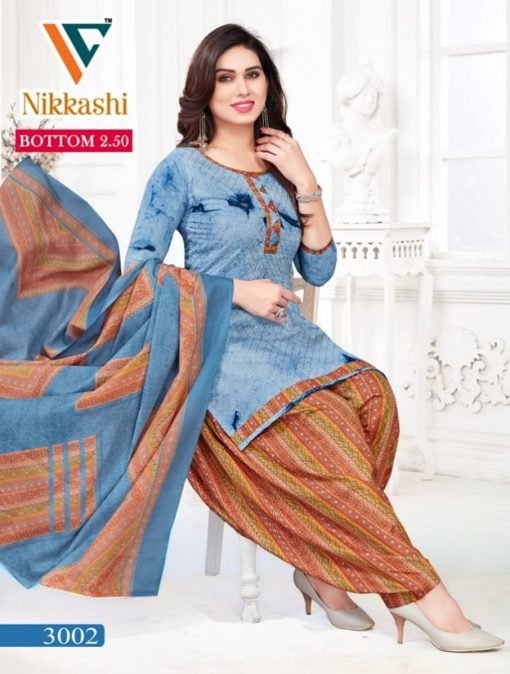 Nikkashi Vol 3 Vandana Wholesale Cotton Dress Material