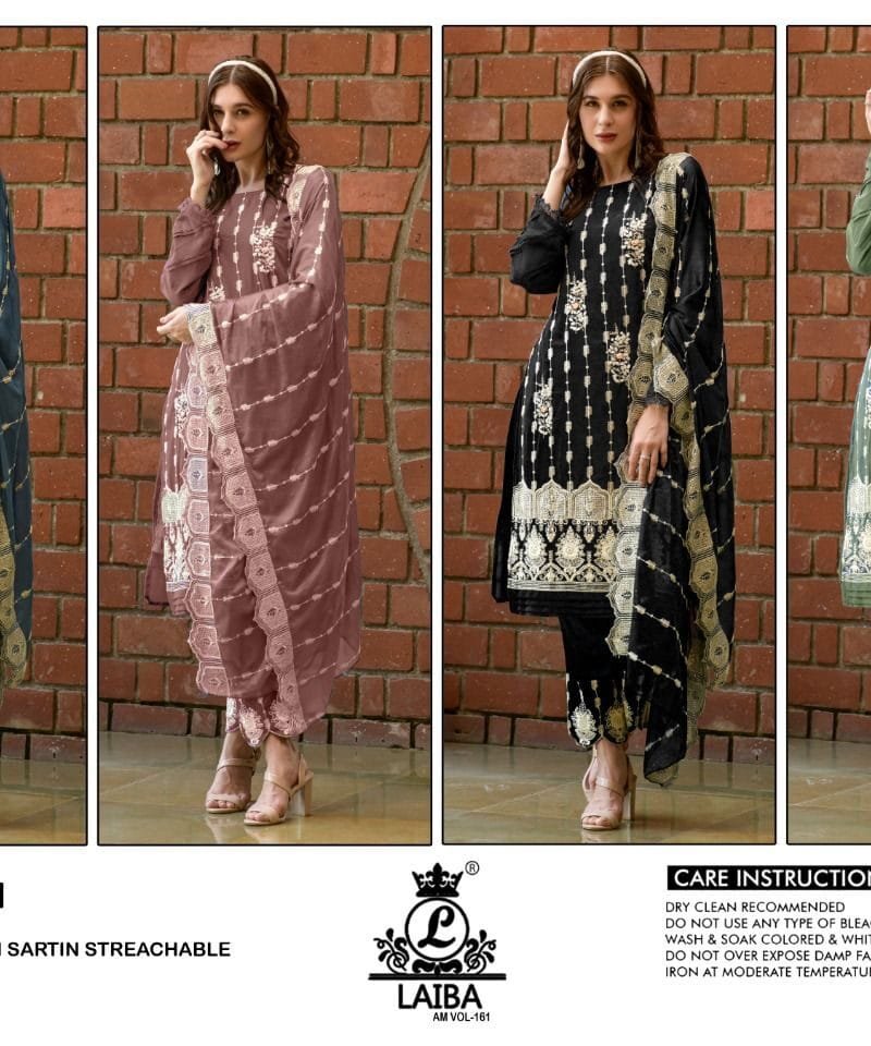 Noor-E-Hoor Vol 161 Laiba Readymade Pakistani Salwar Suits