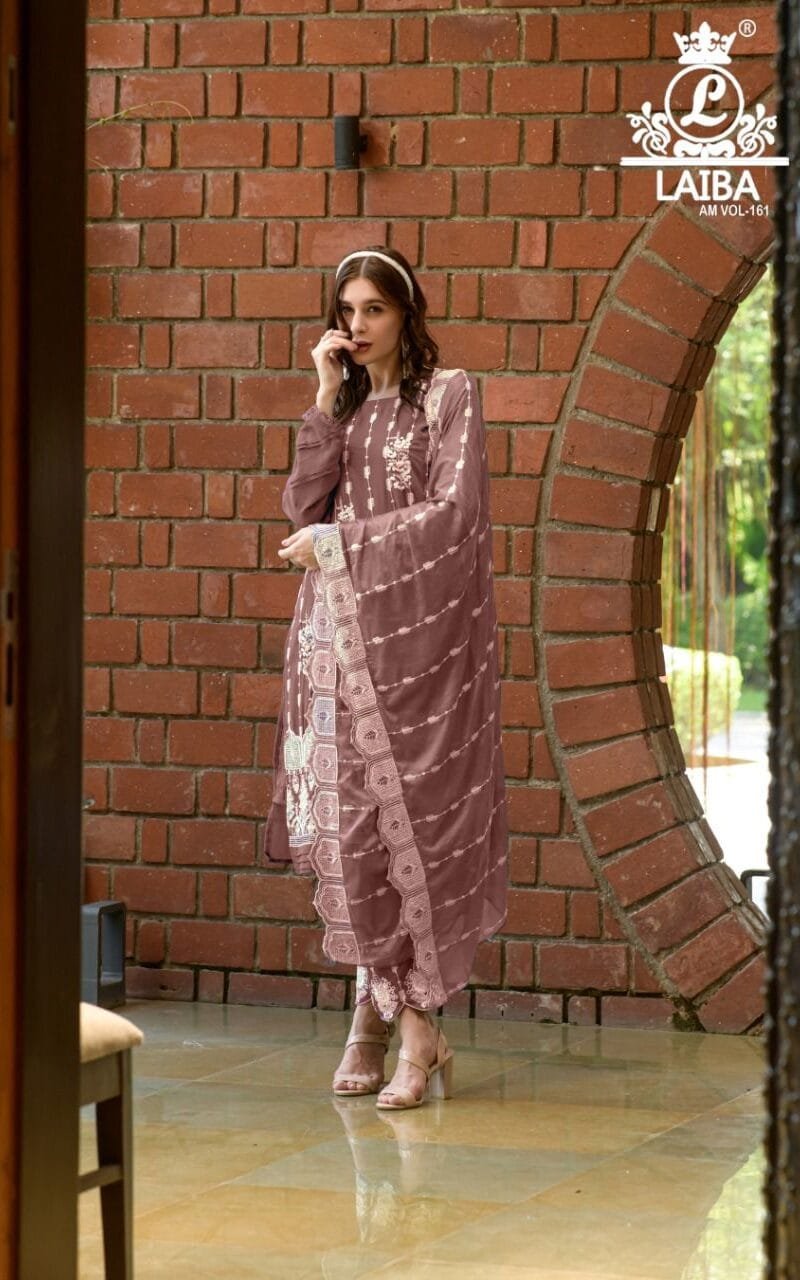 Noor-E-Hoor Vol 161 Laiba Readymade Pakistani Salwar Suits