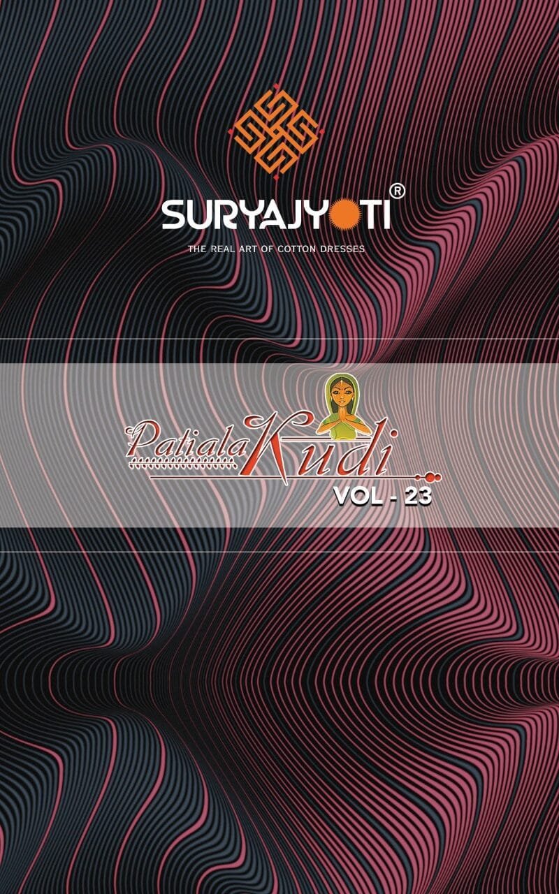 Patiala Kudi Vol 23 Suryajyoti Wholesale Cotton Dress Material