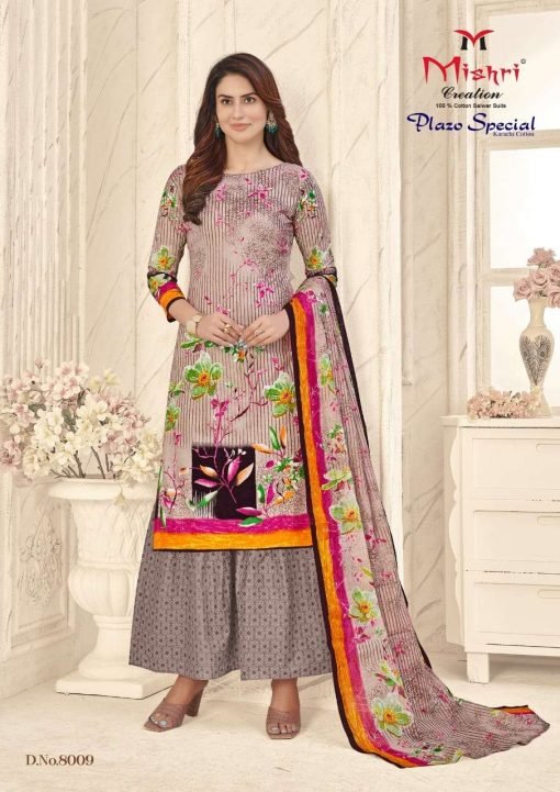 Plazo Special Vol 8 Mishri Wholesale Cotton Dress Material