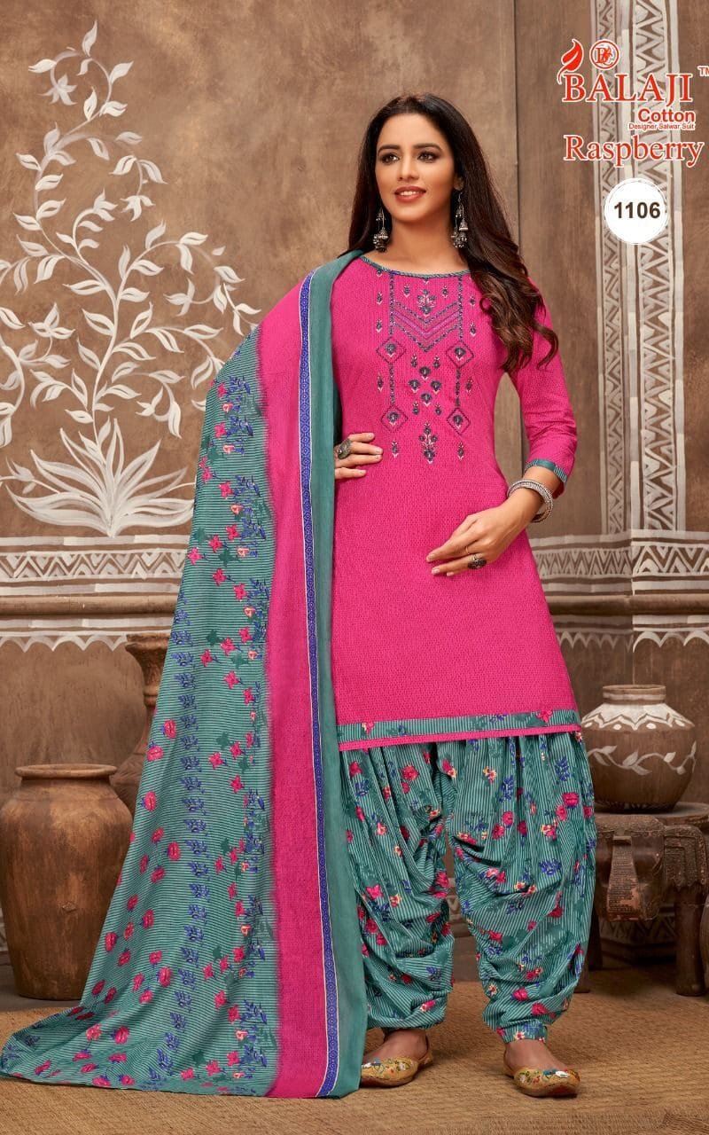 Raspberry Vol 11 Balaji Cotton Wholesale Cotton Dress Material