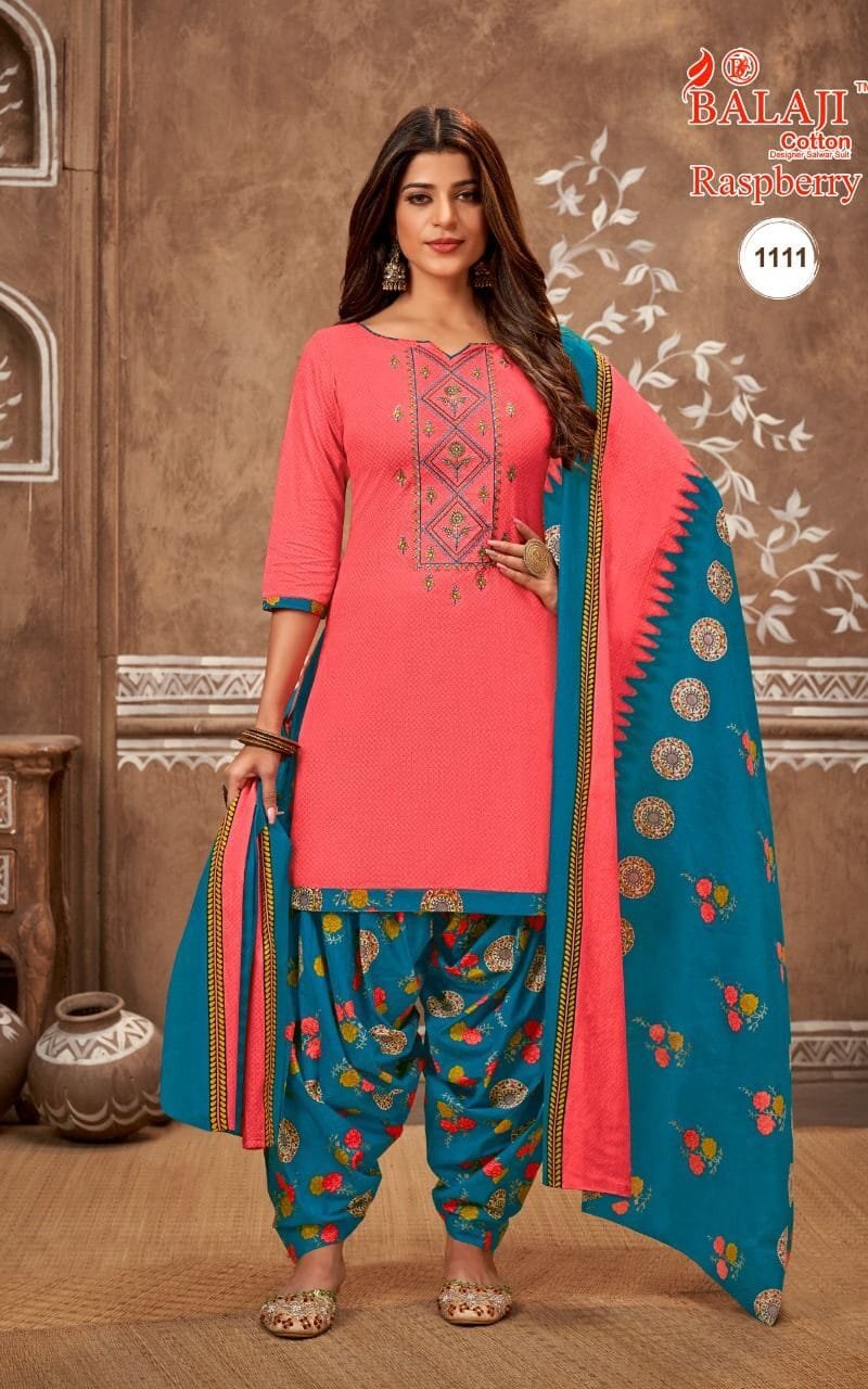 Raspberry Vol 11 Balaji Cotton Wholesale Cotton Dress Material