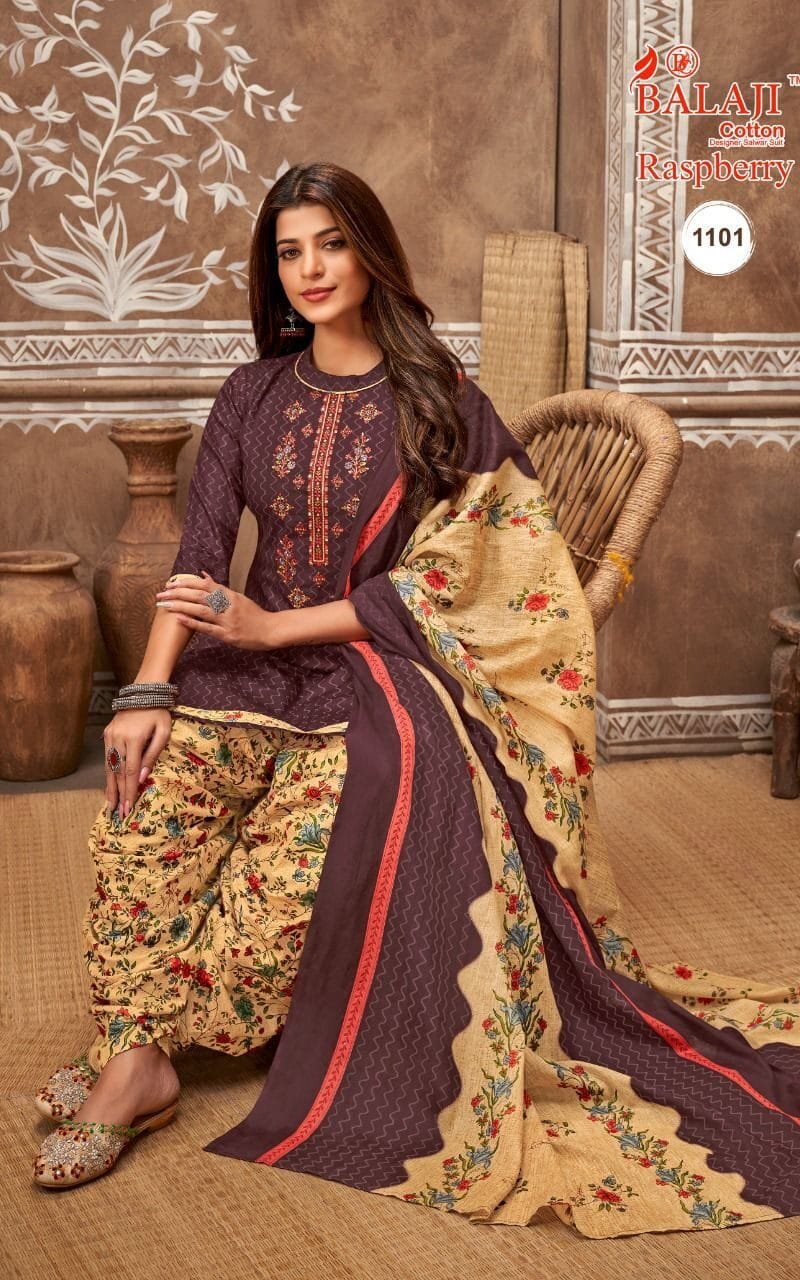 Raspberry Vol 11 Balaji Cotton Wholesale Cotton Dress Material