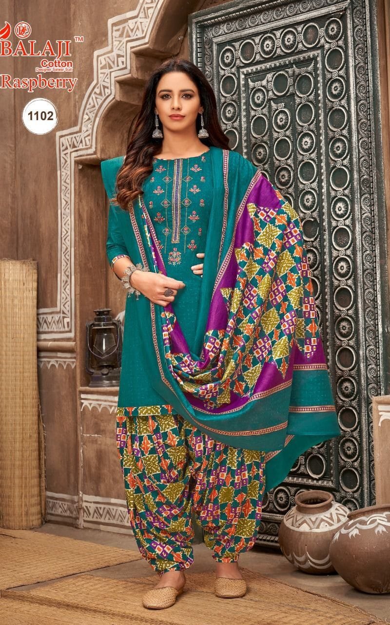 Raspberry Vol 11 Balaji Cotton Wholesale Cotton Dress Material