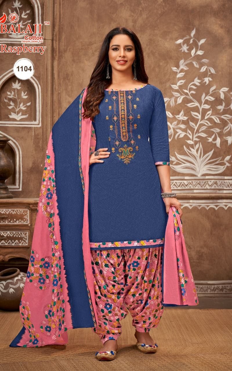 Raspberry Vol 11 Balaji Cotton Wholesale Cotton Dress Material