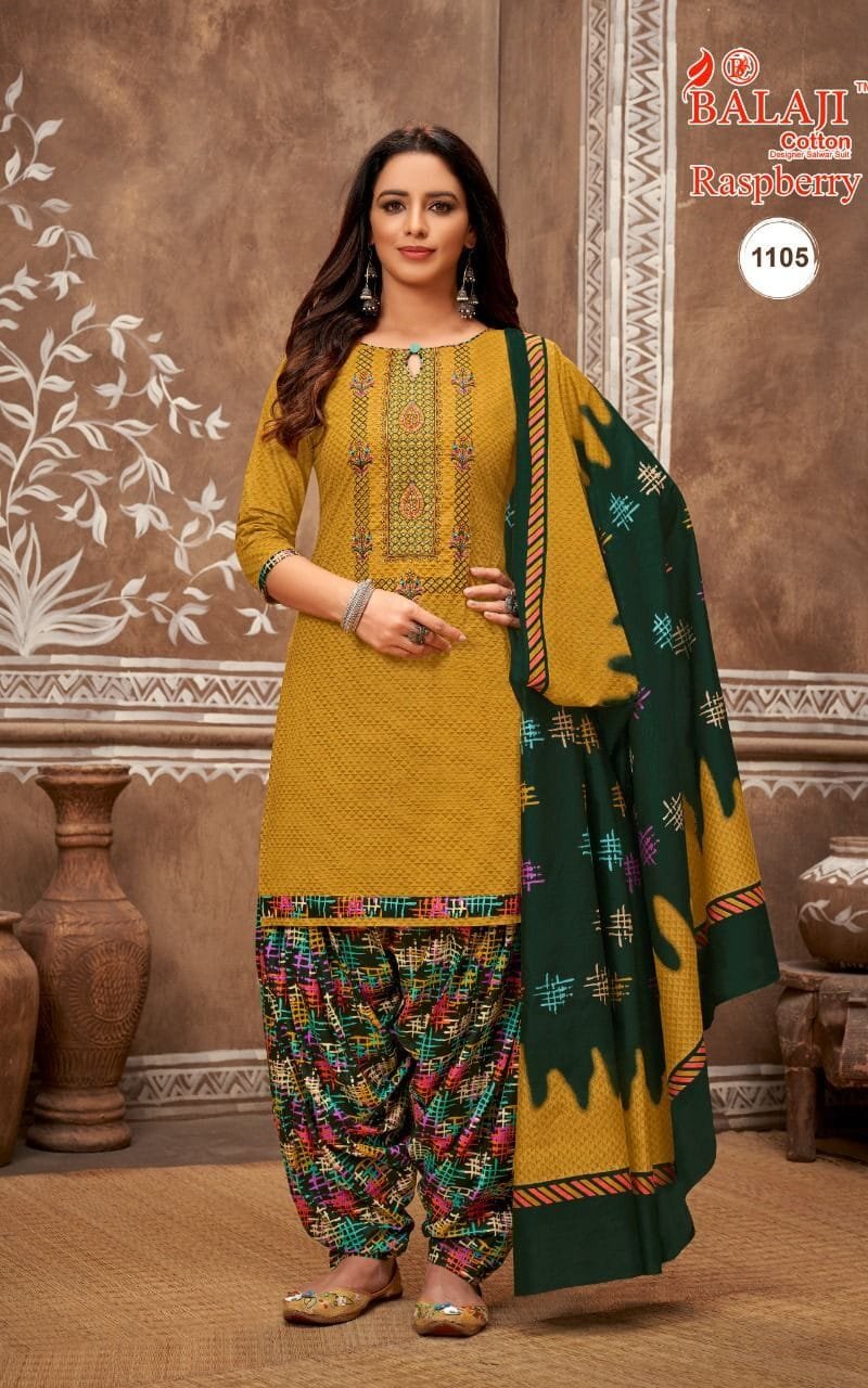 Raspberry Vol 11 Balaji Cotton Wholesale Cotton Dress Material