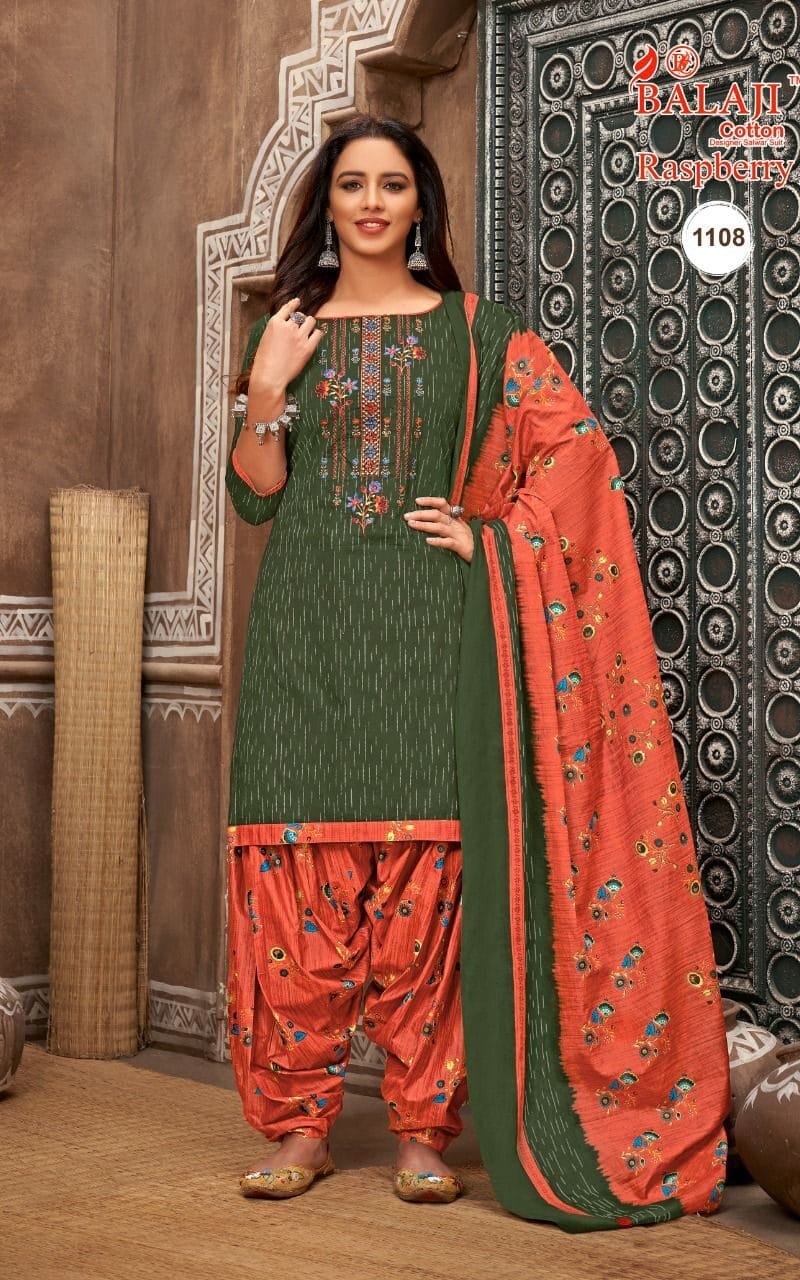 Raspberry Vol 11 Balaji Cotton Wholesale Cotton Dress Material