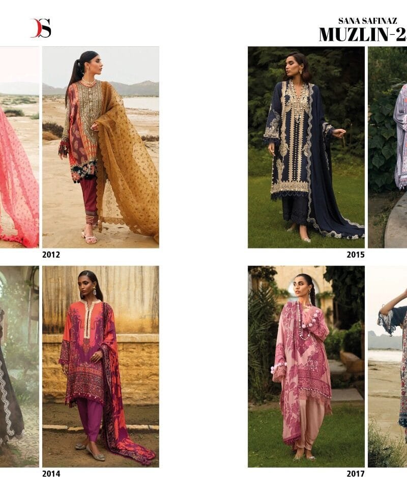 Sana Safinaz Muzlin Vol 23 Deepsy Pakistani Salwar Suits