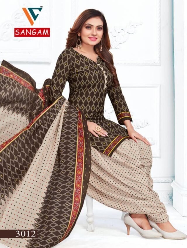Sangam Vol 1 Vandana Wholesale Cotton Dress Material