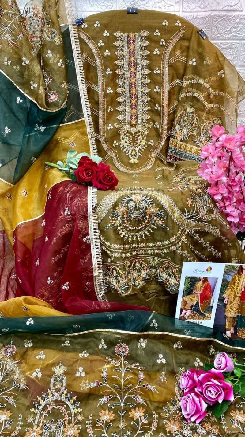 Saniya Trendz St 2012 Hit Colour Pakistani Salwar Suits