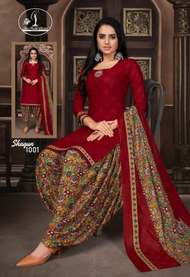 Shagun Vol 1 Miss World Wholesale Cotton Dress Material
