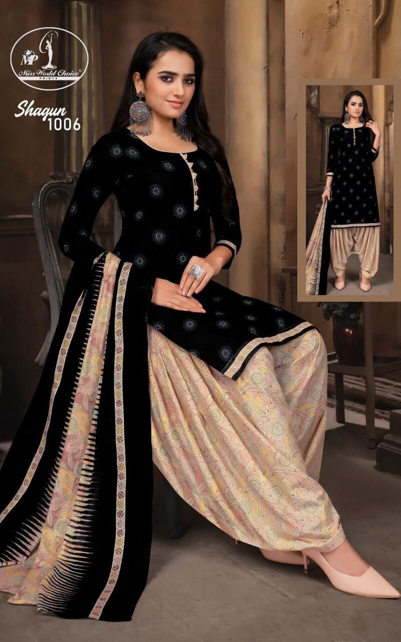 Shagun Vol 1 Miss World Wholesale Cotton Dress Material