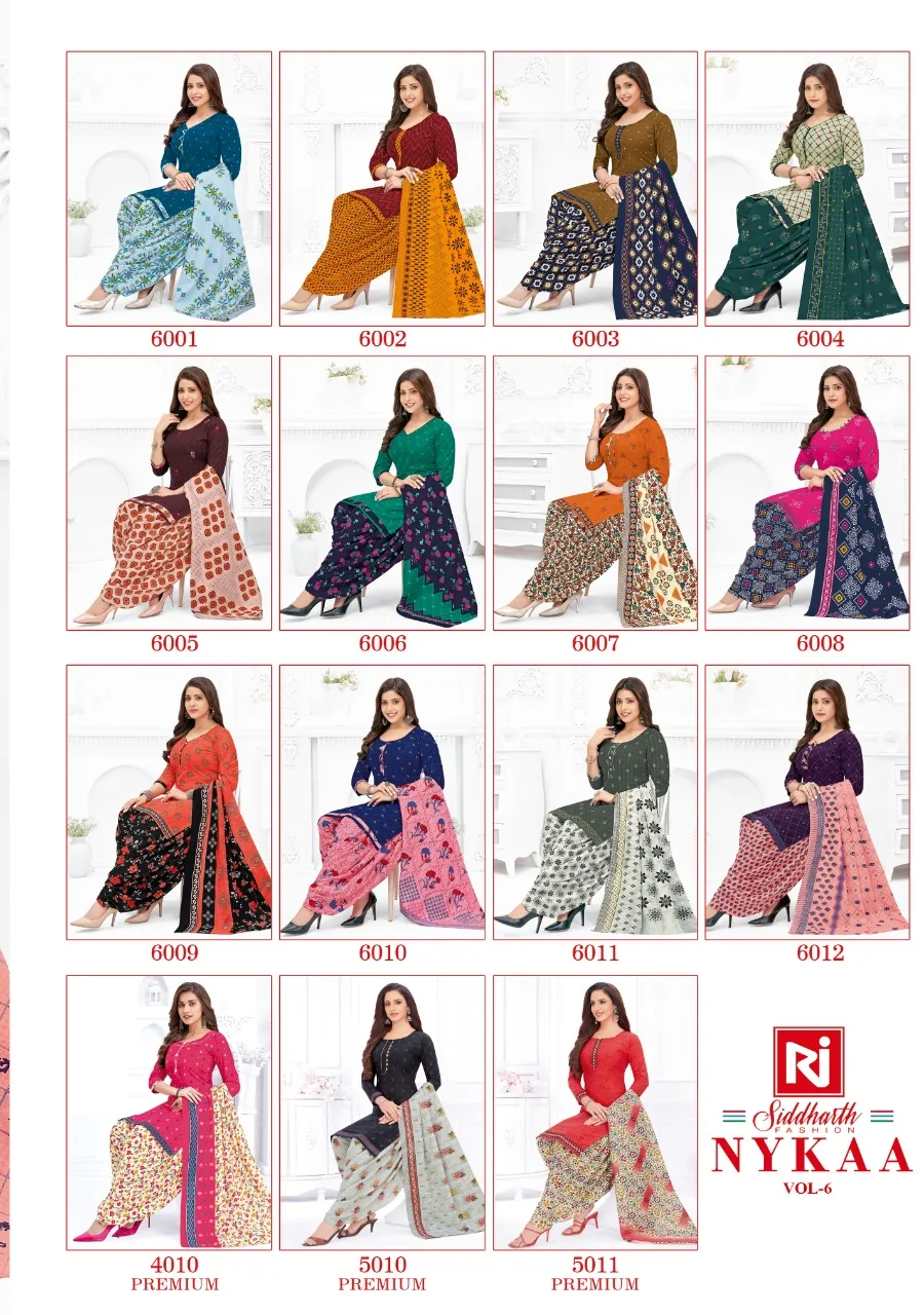 Siddharth Nykaa Vol 6 Readymade With Inner