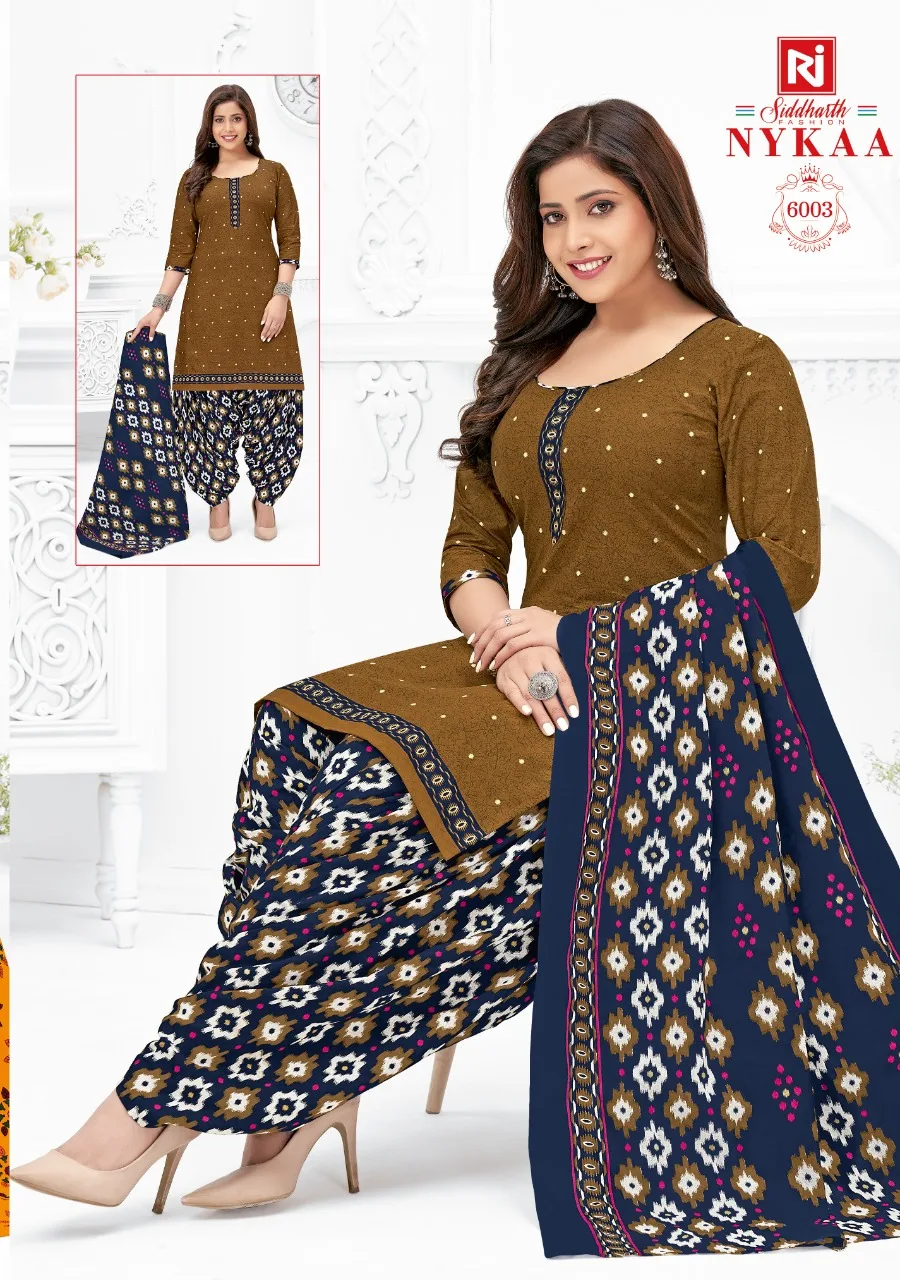 Siddharth Nykaa Vol 6 Readymade With Inner