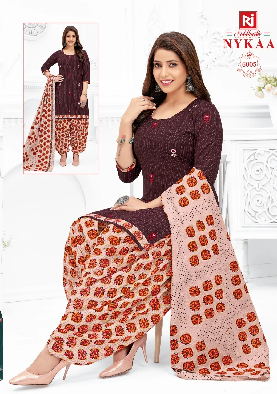 Siddharth Nykaa Vol 6 Readymade With Inner