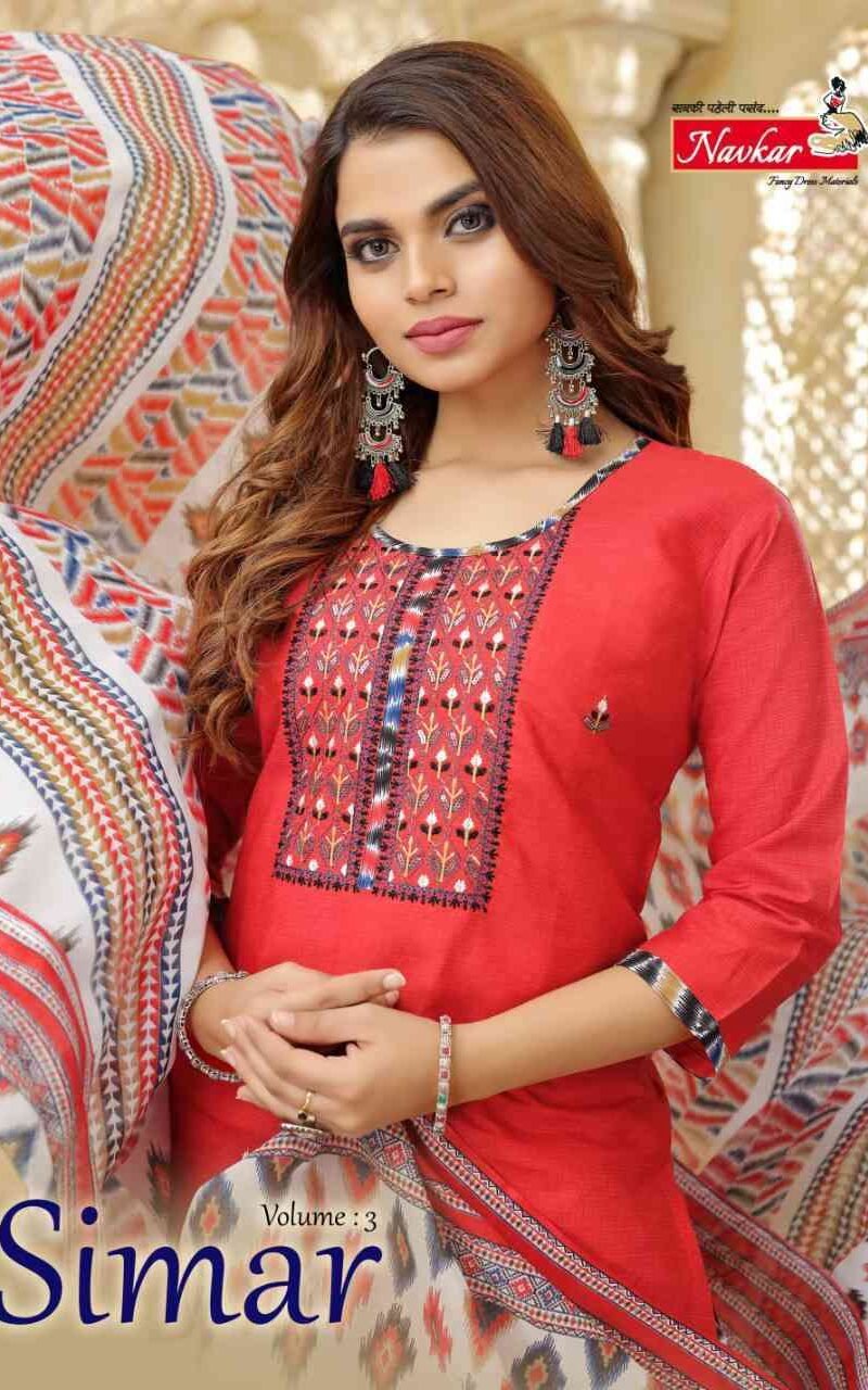 Simar Vol 3 Sequence Embroidery Work Readymade Collection