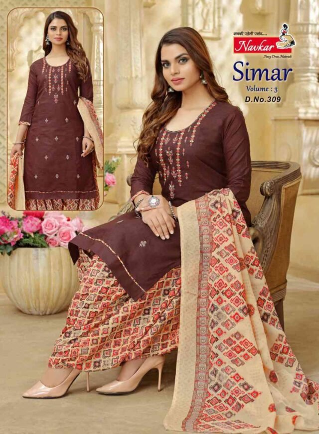 Simar Vol 3 Sequence Embroidery Work Readymade Collection