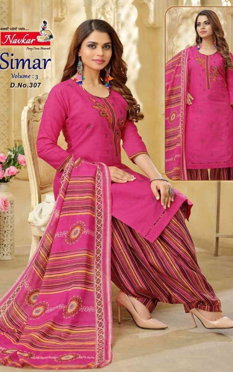 Simar Vol 3 Sequence Embroidery Work Readymade Collection