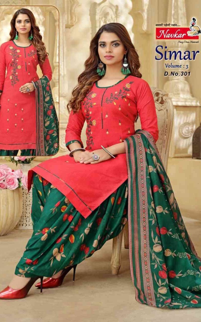 Simar Vol 3 Sequence Embroidery Work Readymade Collection
