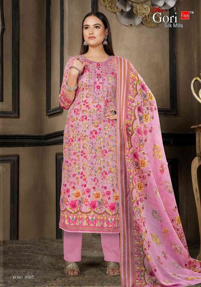 Sohni Shiv Gori Wholesale Cotton Dress Material