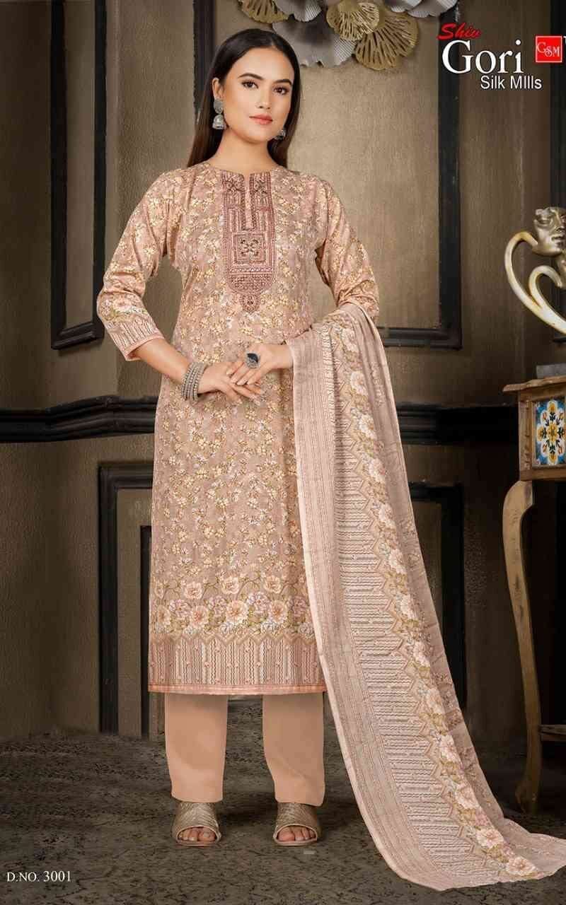 Sohni Shiv Gori Wholesale Cotton Dress Material