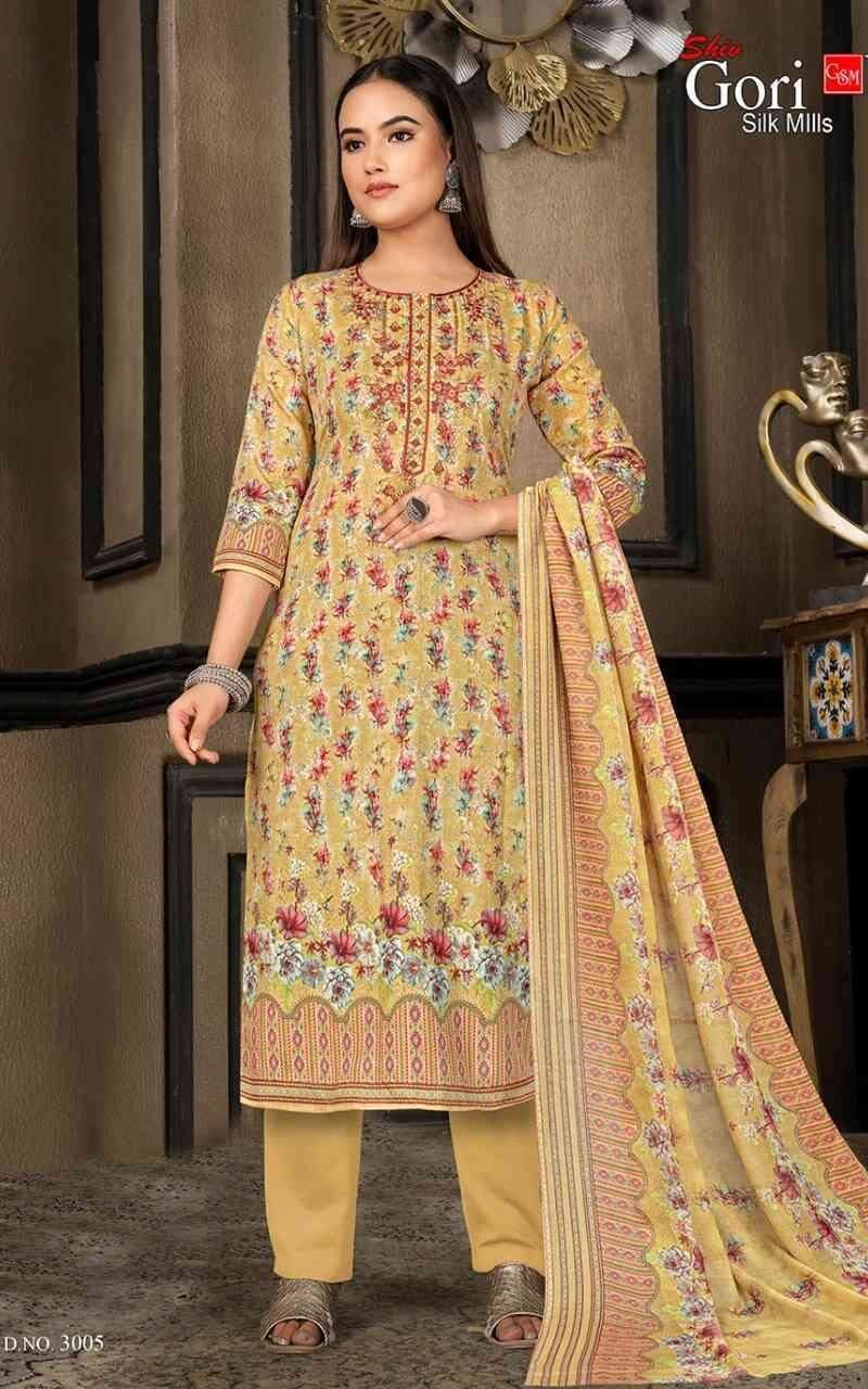 Sohni Shiv Gori Wholesale Cotton Dress Material