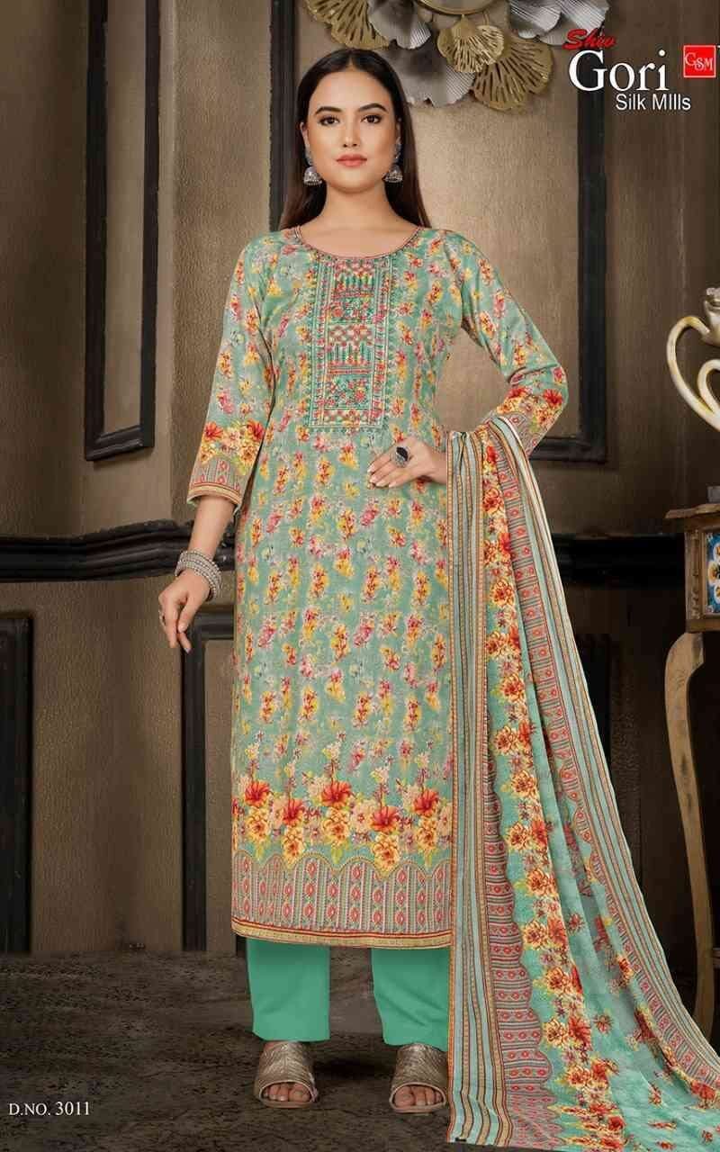 Sohni Shiv Gori Wholesale Cotton Dress Material