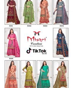 Tik Tok Vol 5 Mishri Creation Wholesale Cotton Dress Material