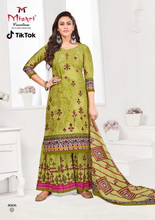 Tik Tok Vol 5 Mishri Creation Wholesale Cotton Dress Material