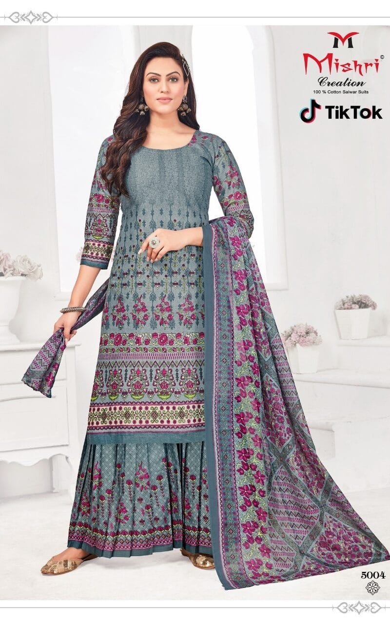 Tik Tok Vol 5 Mishri Creation Wholesale Cotton Dress Material