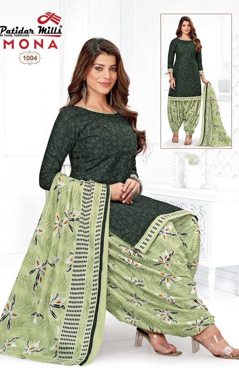 Mona Vol 1 Patidar Wholesale Cotton Dress Material