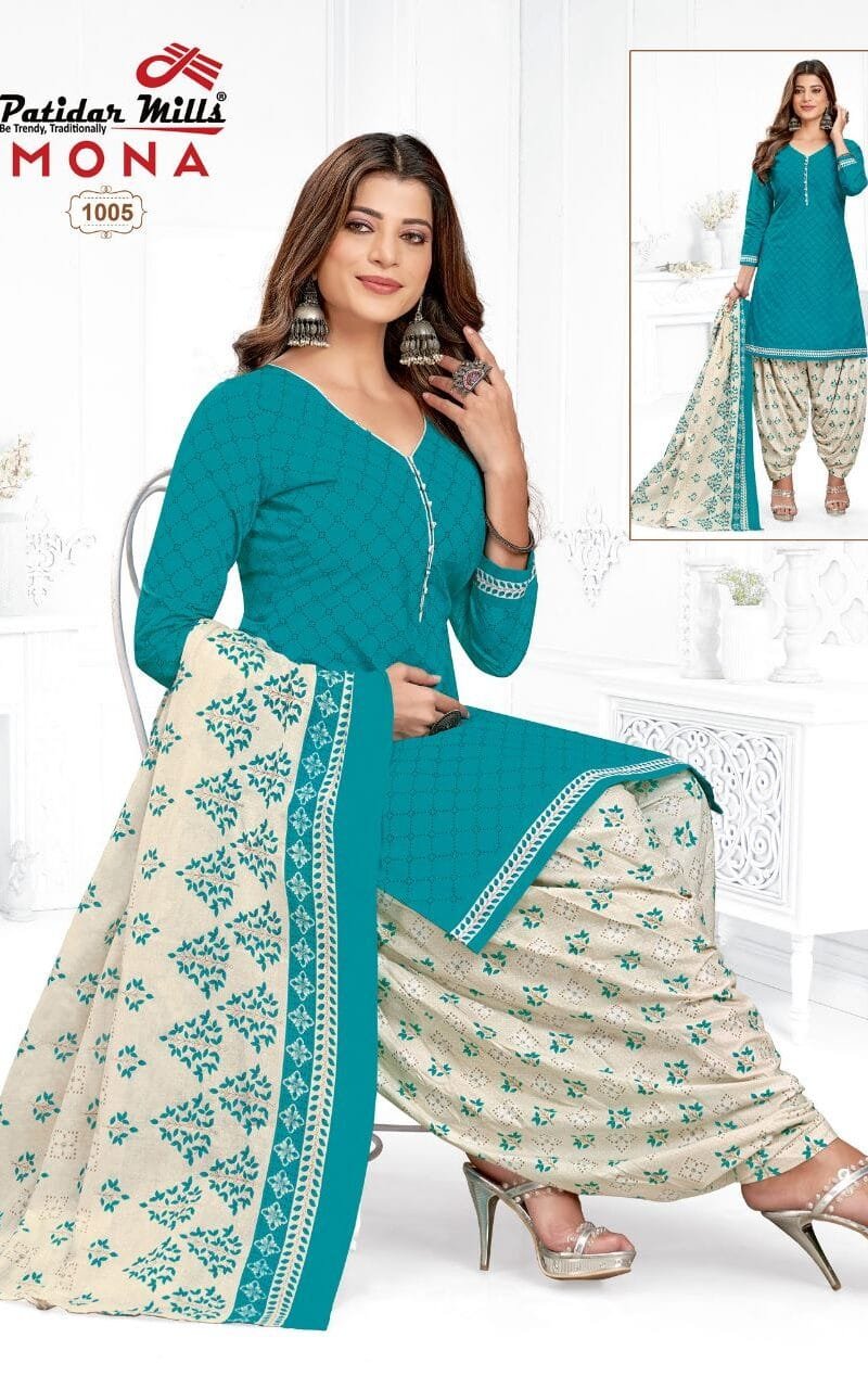 Mona Vol 1 Patidar Wholesale Cotton Dress Material